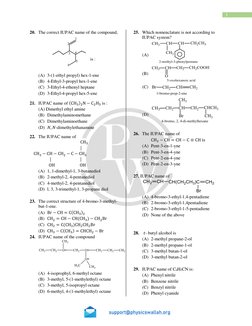 IUPAC Nomenclature Practice Questions | PDF | Methyl Group | Organic ...