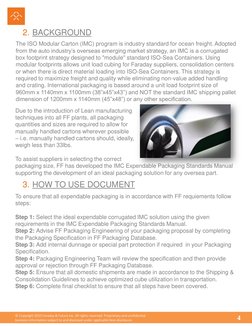 Imc Box FF IMC Expendable Standards | PDF | Packaging And Labeling | Pallet