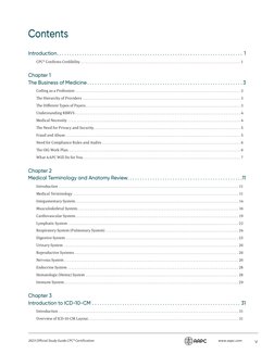 2023 Official Study Guide CPC® Certification 	
www.aapc.com (http://www.aapc.com)	
v
Contents
Introduction .  .  .  .  .  .