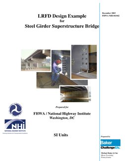 AASHTO - LRFD (Design Example For Steel Girder Superstructure