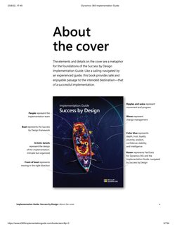 23/8/22, 17:49
Dynamics 365 Implementation Guide
https://www.d365implementationguide.com/books/asvr/#p=3
5/734
