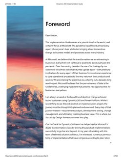 23/8/22, 17:49
Dynamics 365 Implementation Guide
https://www.d365implementationguide.com/books/asvr/#p=3
6/734
