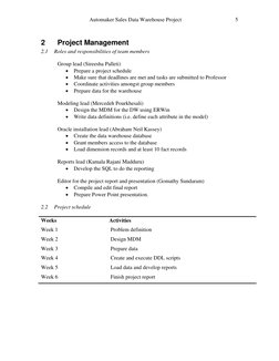 Automaker Sales Data Warehouse Plan | PDF | Data Warehouse | Databases