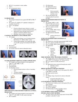 Moore Method Positioning Radiography Skull Radiography Positioning Methods | PDF | Skull | Anatomy