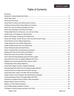 Table of Contents 
Page 2 of 93 
 
wellsr.com 
Contents 
Introduction: Getting Started with Python ........................