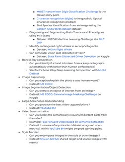■
MNIST Handwritten Digit Classification Challenge is the
classic entry point
■
Character recognition (digits) is the good ol