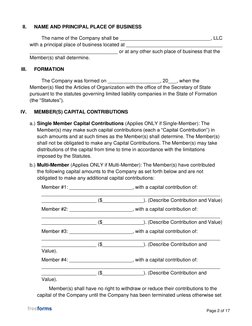 (https://freeforms.com/)
  
 
Page 2 of 17  
II. 
NAME AND PRINCIPAL PLACE OF BUSINESS 
The name of the Company shall be __