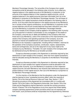 (https://freeforms.com/)
  
 
Page 5 of 17  
Members' Percentage Interests. The net profits of the Company from capital 
tr