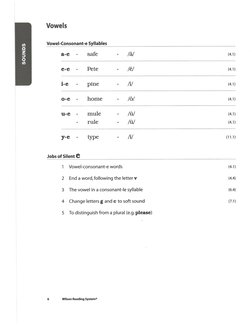 Wilson Lesson Chart.pdf Wilson Reading System Rules Notebook | PDF