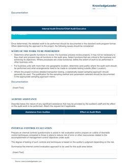 Audit Moorandum Example Audit Planning Memorandum Samples | PDF | Memorandum | Audit
