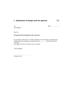 Contractor Standard Letters Overview | PDF | Subcontractor | Employment