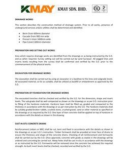 Method Statement for Drainage Works | PDF | Concrete | Drainage
