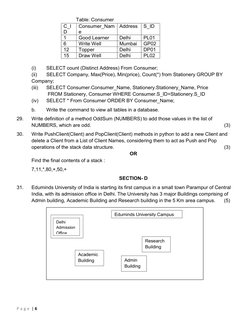 Class XII Computer Science Pre-Board Exam | PDF | Parameter (Computer ...