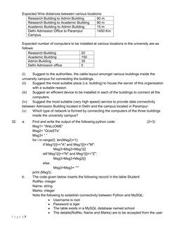 Class XII Computer Science Pre-Board Exam | PDF | Parameter (Computer ...