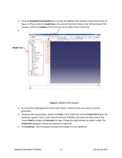 Beam Analysis with ABAQUS Tutorial | PDF | Buckling | Directory (Computing)
