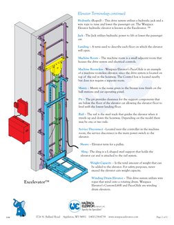 Elevator Terminology Guide | PDF | Elevator | Transportation Engineering