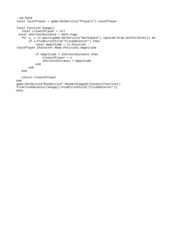Da Hood Auto Kill Script Guide | PDF