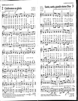 Himnario Celebremos Su Gloria Con Partituras | PDF