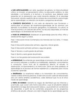 Glosario del Plan de Estudios 2022 | PDF | Aprendizaje | Método de ...