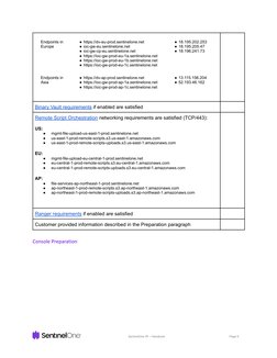 Sentinel One Process Exclusions SentinelOne Incident Response Handbook | PDF | User (Computing ...