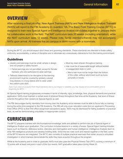 FBI Basic Field Training Course Guide | PDF