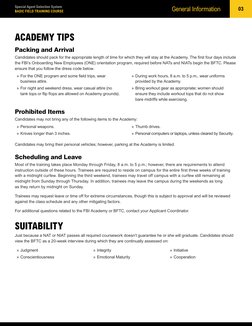 FBI Basic Field Training Course Guide | PDF