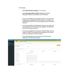 Ofbs Example Form OFBS Process for Barangay Fidelity Bonds | PDF | User (Computing ...