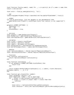 Phantom Forces Aimbot & ESP Script | PDF | Computers