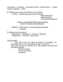 Impresiones  5 sentidos  Asociación mental  Charla Interior     Deseo
(Fuerza Luciférica)   EGO
2.- Relación con nuestro