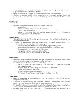 Understanding Traditional Literacies | PDF | Literacy | Learning