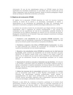 información.  El  uso  de  las  metodologías  activas  en  STEAM  mejora  de  forma
significativa los resultados académicos,