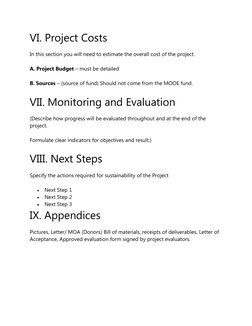 DepEd Project Proposal Format for Innovation | PDF | Paragraph | Risk