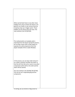 Lesson Plan: Separating Mixtures for Grade 6 | PDF | Filtration | Mixture