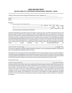 ASNA WELFARE TRUST 
B44-303, COSMO CITY, PUDUPAKKAM, KANCHEEPURAM, TAMILNADU – 603103. 
_____________________________________