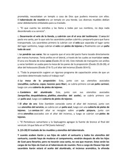 prometida,  necesitaban  un  templo  o  casa  de  Dios  que  pudiera  moverse  con  ellos.
El tabernáculo de reunión era un t