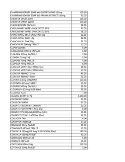 mercury drug glutathione price list Stay your best this May while saving more with Suki Savers! Enjoy special deals on select wellness and everyday nutrition essentials at Drug. Promo until 31 May 2026 DOH-FDA-CFRR Permit Mercury Drug Price List Summary