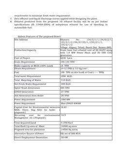 recycle water to minimize fresh water requirement. 
7. Zero effluent and liquid discharge norms applied while designing the p