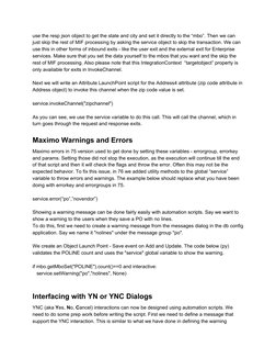 use the resp json object to get the state and city and set it directly to the “mbo”. Then we can 
just skip the rest of MIF p