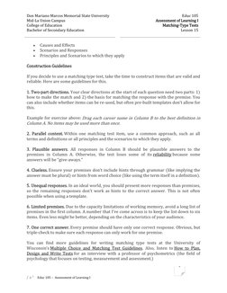 Don Mariano Marcos Memorial State University 
 
Educ 105 
Mid-La Union Campus 
 
Assessment of Learning I 
College of Educati