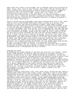 poder sobre ele e sobre a sua atividade. Daí os cabindas terem certa hierarquia de 
poder, força, valor, entre os seus feitiç