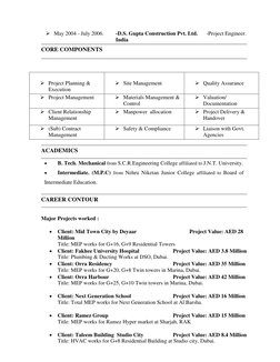 CORE COMPONENTS 
 
 
 
ACADEMICS 
 
 
B. Tech. Mechanical from S.C.R.Engineering College affiliated to J.N.T. University.