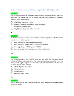 SAP S/4HANA Conversion Guide 2022 | PDF | Databases | Computer Engineering