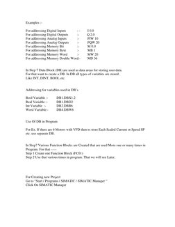Siemens PLC Programming Manual Overview | PDF | Byte | Input/Output