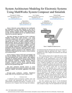 Mathworks System Composer Debugging Signal System Architecture Modeling For Electronic Systems Using MathWorks ...