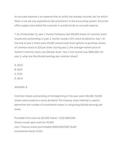 FAR CPA Exam Practice Questions | PDF | Depreciation | Stocks