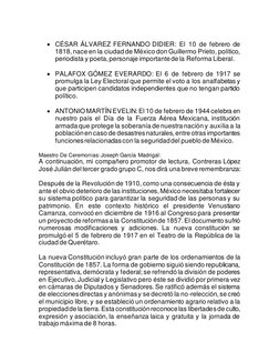 • CÉSAR ÁLVAREZ FERNANDO DIDIER: El 10 de febrero de 
1818, nace en la ciudad de México don Guillermo Prieto, político, 
pe