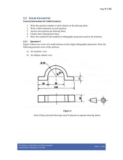Page 9 of 62
2.2
SOLID GEOMETRY
General instructions for Solid Geometry
1.
Write the question number to each solution on the