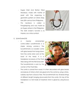 Traditional Physical Ornaments of the Philippines | PDF