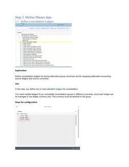 SAP Group Reporting Configuration Guide | PDF | Parameter (Computer ...
