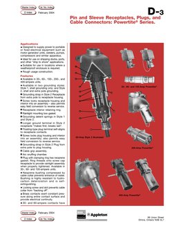99 Union Street
Elmira, Ontario N3B 3L7
February 2004
Master Index
Cat. No. Index
D Index
February 2004
Cat. No. Index
Master